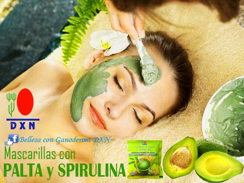 Perfecta combinación de spirulina cereal y la palta.